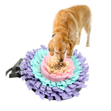 DogSnuffle™ Tapis d'alimentation intelligent pour animaux de compagnie | Chien - toutou heureux